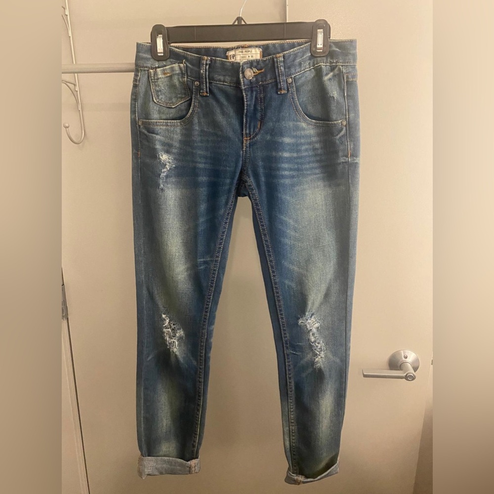 Free people boyfriend jeans